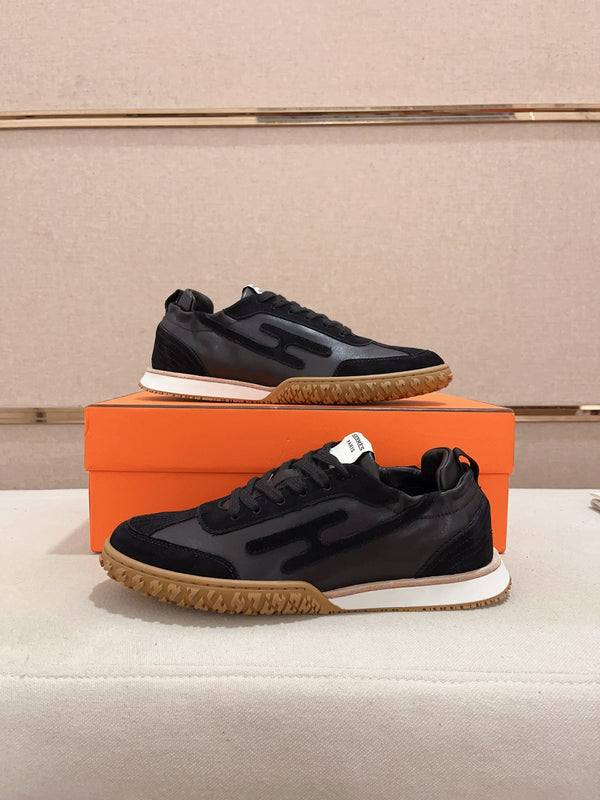 Sneaker Jet da uomo HM in pelle scamosciata di vacchetta 525136