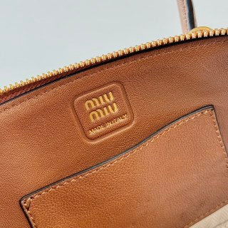 MiuMiu Mini Shell Bag 21cm Sheepskin