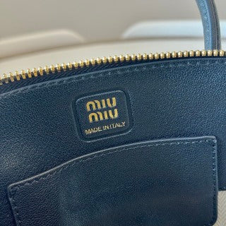 MiuMiu Mini Shell Bag 21cm Sheepskin