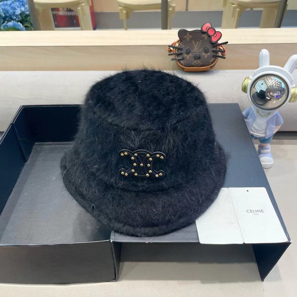 CE 26FW Bucket Hat Rabbit Fur 563669