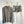 Miu Miu 25 Striped Set Gray Cotton