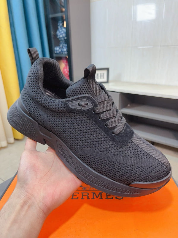 HM Men's Sneaker Mesh Cowhide 526788