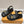 LV Sunset Flat Comfort Sandal Black Calfskin 480783