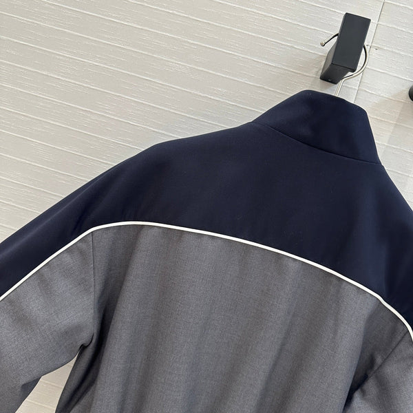 Miu Miu 25 Sport Suit Gray Blue Cotton