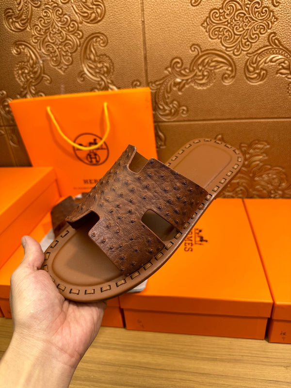 HM Men's Izmir Slide Pelle di mucca 544090