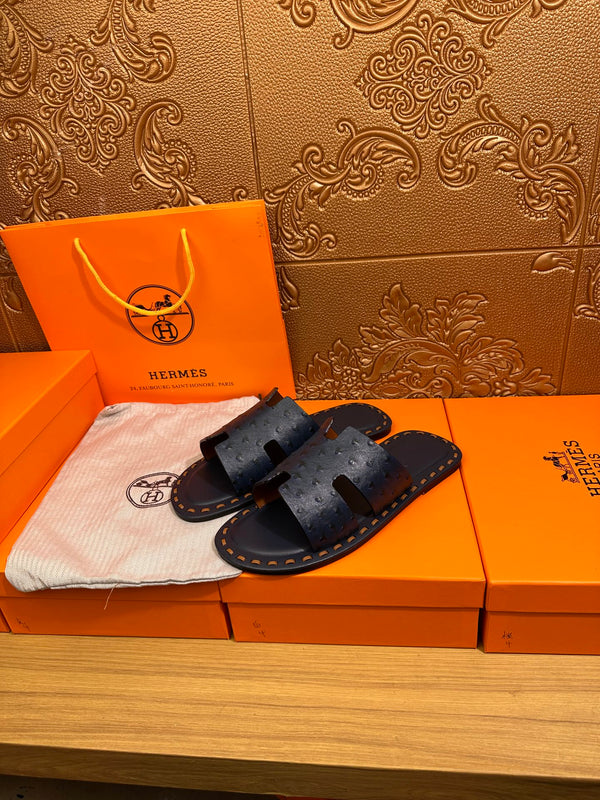 HM Men's Izmir Slide Pelle di mucca 544090