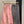 Pantaloni a gamba larga in denim LV Flower rosa grigio