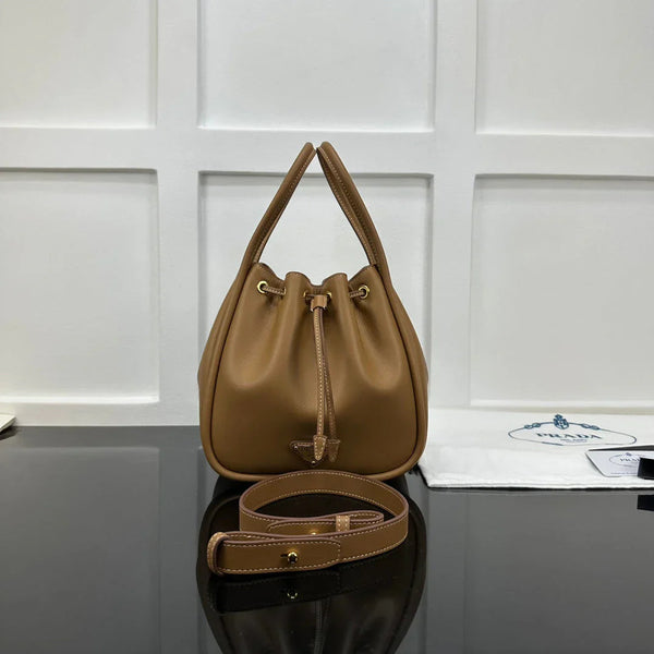 Prad 2026 Darling Bucket Bag 22cm Calfskin