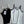 Celine 25 Beaded Camisole White and Black Cotton
