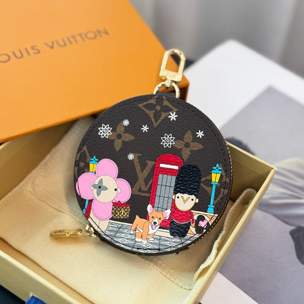 LV Vivienne Round Coin Purses Charm