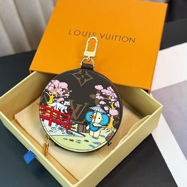 LV Vivienne Round Coin Purses Charm