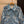 CD Butterfly Print Denim Set Blue White Cotton