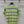 Fendi 25 Knitted Short-sleeved Top Green Pink Wool Cotton
