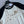 CD Rhinestone Embroidered Short-sleeved T-shirt Black and Beige Cotton