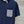 CD 25 Knitted Short-sleeved Top Blue and White Cotton