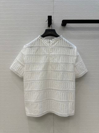 Celine 25 Suit White Cotton
