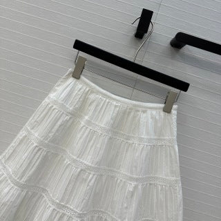 Celine 25 Suit White Cotton