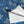 LV 25 Starry Sky Print Set Blue Polyamide