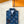 LV 25 Starry Sky Print Set Blue Polyamide