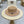 Chapeau de paille à calotte plate Chanel
