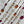 LV 25 Decorative Pattern Gemstone Chain Set White Poliester