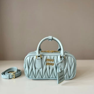 MiuMiu Arcadie matelassé nappa bag leather