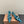 Miu slingback pump teal blue leather