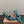 Miu slingback pump teal blue leather