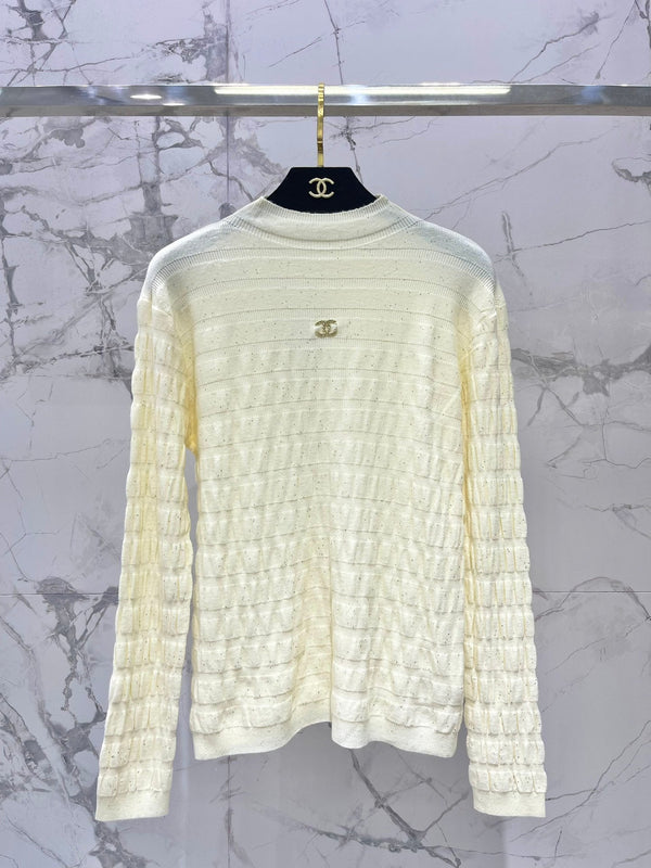 Pull col roulé en laine Chanel 2025