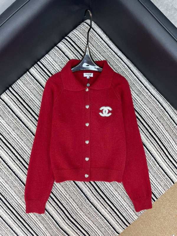 Chanel 2025 Cardigan en maille Laine Cachemire 730266