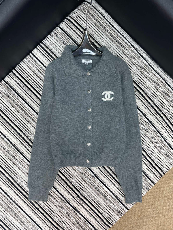 Chanel 2025 Cardigan en maille Laine Cachemire 730266