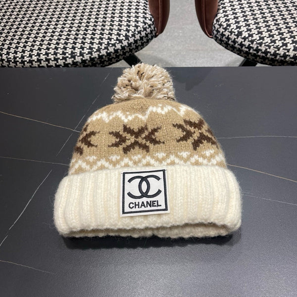 CC 26FW Knit Beanie Earflap Hat Wool 551970