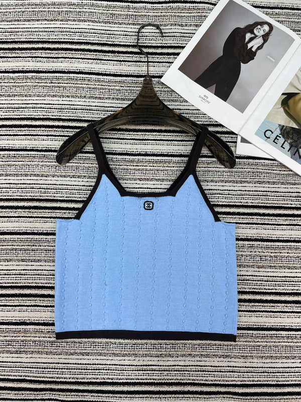Chanel 2026 V-neckline Camisole Cotton