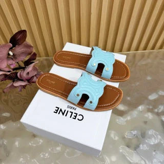 CL 26 Triomphe Slide Sandals Leather 749443