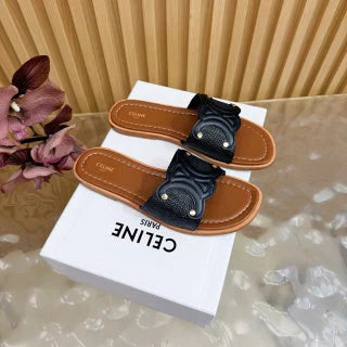 CL 26 Triomphe Slide Sandals Leather 749443