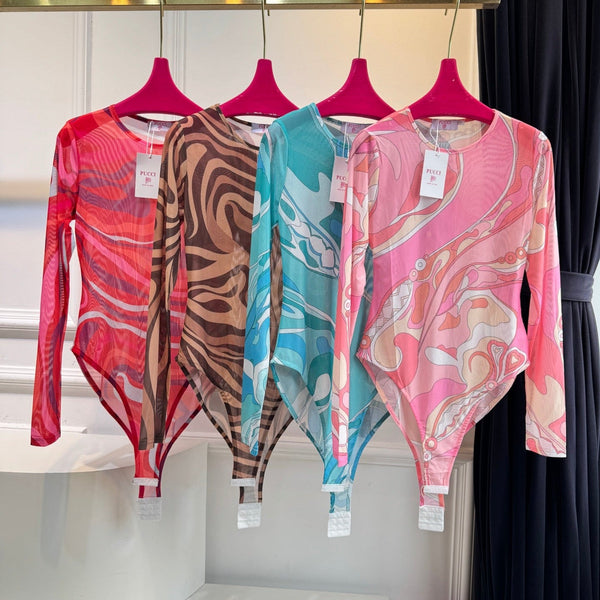 Combinaison pantalon Pucci en coton imprimé