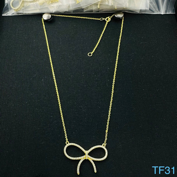 Tiffany Bow Necklace