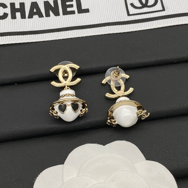 Chanel CC Robot Gabrielle Doll Earrings
