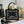 CD Book Tote Black with Revolution Flowers in Canvas 288342