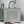 CD Book Tote with Gray Oblique pattern and White Lace Frame in Canvas 288356