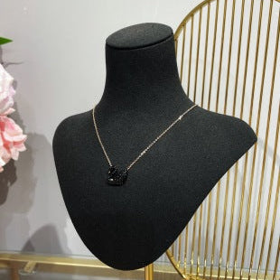 Collier Swarovski Noir