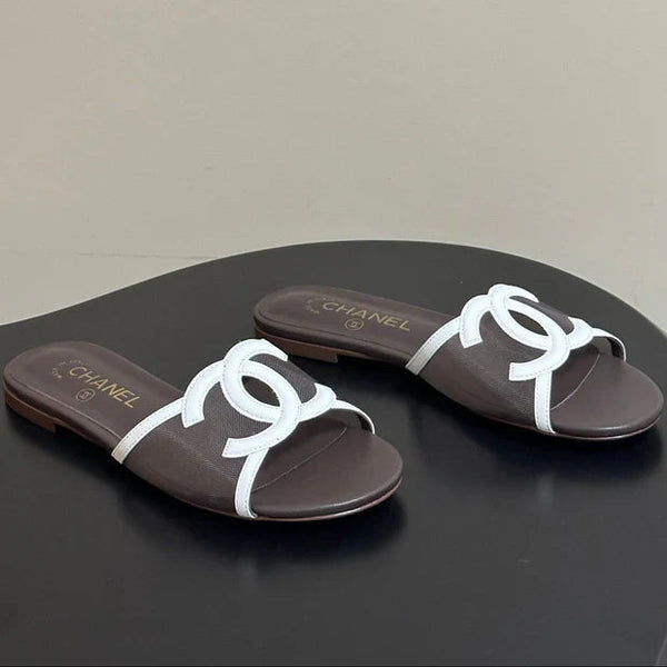 CC 2026 Flat Sandals Mesh Sheepskin 834674