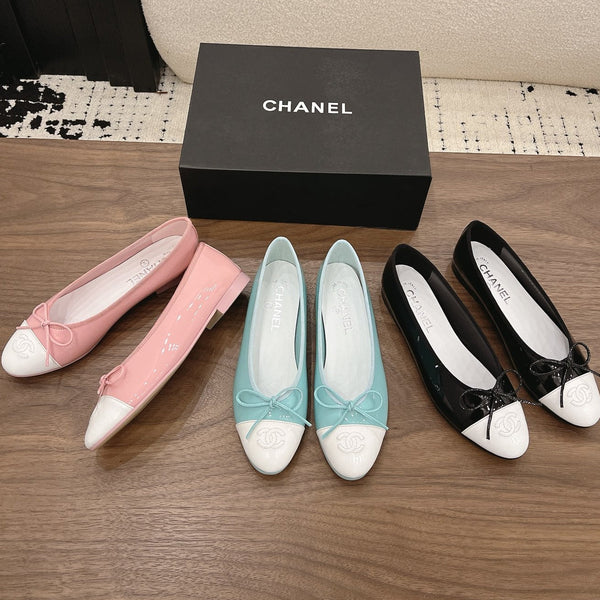 CC 2026 Ballet Flat Patent Leather 897526