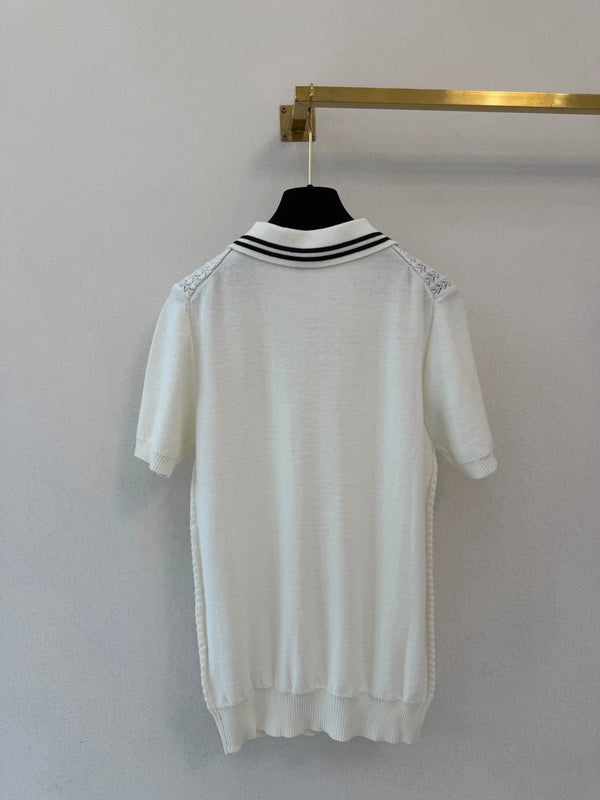 Miu 26FW Knit Tank & Cardigan Set Cream Cashmere 448156
