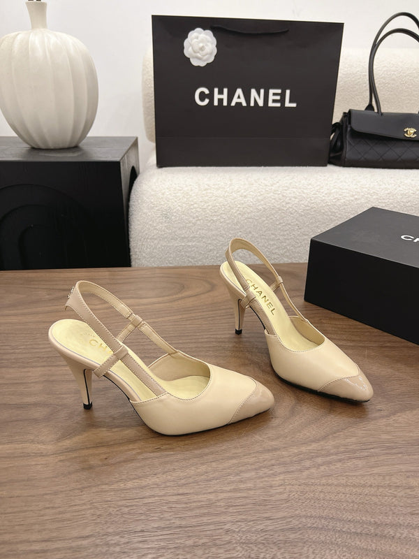 CC 2026 Slingback 90mm Suede Sheepskin 191448