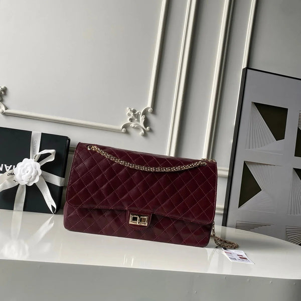 CC 2026 Crushed Classic Bag 31cm Calfskin