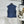 CC Round-Neck Vest Jacket Gold Buttons Dark Blue Tweed 417313