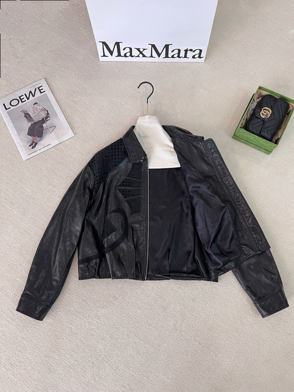 HM 26K Embroidered Jacket Leather 435209