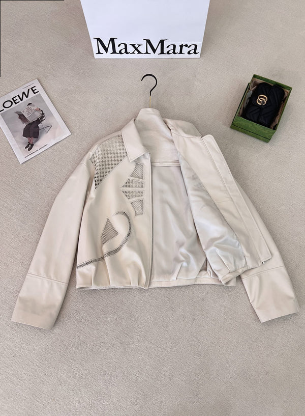 HM 26K Embroidered Jacket Leather 435209