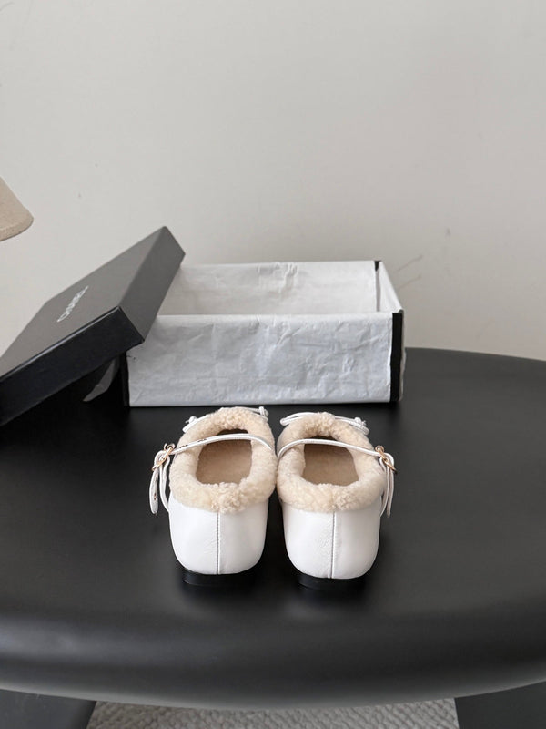CC 2026 Bow Mary Janes Leather 128295